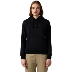 Bluza damska Champion Hooded Sweatshirt czarna 118379 KK001. Czarne bluzy z kapturem Champion, s, bez wzorów, z bawełny, bez kaptura. Za 199.00 zł.