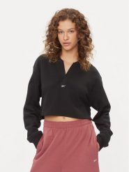 Reebok Bluza Classics IL4650 Czarny Regular Fit. Czarne bluzy Reebok, m, bez wzorów, z bawełny, bez kaptura. Za 159.99 zł.