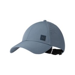 Czapka z daszkiem Buff Summit Solid. Niebieskie czapki z daszkiem Buff, bez wzorów, klasyczne. Za 126.99 zł.