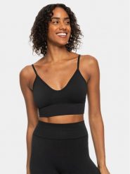 Roxy Biustonosz sportowy Seamless Bra Tops ERJKT04020 Szary. Szare biustonosze sportowe Roxy, bez wzorów, z syntetyku. Za 129.99 zł.