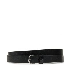 Pasek Damski Calvin Klein. Czarne paski Calvin Klein, bez wzorów. Za 119.99 zł.