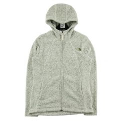 Second life - Kurtka polarowa TNF Grey dla kobiet - Jak nowy. Szare kurtki The North Face, bez wzorów, z polaru, sportowe, bez kaptura. Za 169.16 zł.