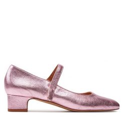 Baleriny Balagan. Czerwone baleriny BALAGAN, bez wzorów, bez obcasa, bez zapięcia. Za 439.99 zł.