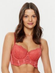 Hunkemöller Biustonosz push-up Arabella 206386 Czerwony. Czerwone biustonosze Hunkemöller, bez wzorów, z syntetyku. Za 99.99 zł.