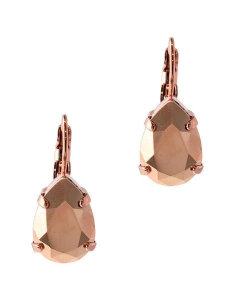 Otazu Pozłacane kolczyki z kryształami Swarovski rozmiar: onesize. Czerwone kolczyki Otazu, z kryształem, pozłacane. Za 113.99 zł.