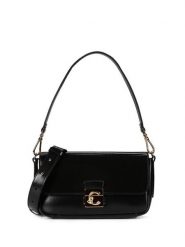 Coccinelle Saszetka 329165 Czarny. Czarne shopper bag Coccinelle, bez wzorów, bez dodatków. Za 1,399.00 zł.