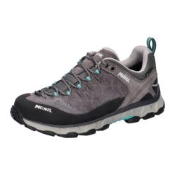 Buty trekkingowe damskie MEINDL Lite Trail Lady GTX. Szare trekkingi MEINDL, bez wzorów, z gore-texu, bez zapięcia, wspinaczkowe, gore-tex. Za 999.90 zł.
