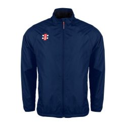 Płaszcz przeciwdeszczowy Gray-Nicolls Velocity. Niebieskie kurtki przeciwdeszczowe GRAY-NICOLLS, xs, bez wzorów, z dzianiny, bez kaptura, na fitness i siłownię. Za 290.00 zł.