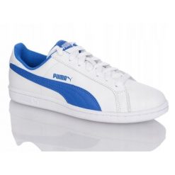 Buty sportowe damskie Puma Smash 360162 13. Białe buty treningowe Puma, bez wzorów, bez zapięcia. Za 139.00 zł.