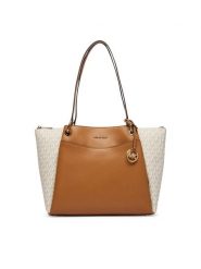 MICHAEL Michael Kors Torebka 30T6GX5T7B Kremowy. Białe torebki klasyczne MICHAEL Michael Kors, bez wzorów, ze skóry, bez dodatków. Za 1,469.00 zł.