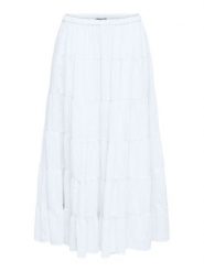 ONLY Spódnica maxi Kelly 15374229 Biały Regular Fit. Białe spódnice ONLY, m, bez wzorów, z bawełny, maxi. Za 169.99 zł.