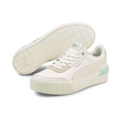Buty Sportowe Damskie Puma CARINA LIFT 37303113 r 37,5. Białe buty sportowe lifestyle Puma, bez wzorów, bez zapięcia, trekkingowe. Za 203.99 zł.