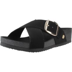Sandały GIOSEPPO WINN Czarny. Brązowe sandały Gioseppo, bez wzorów, z syntetyku, sportowe, bez obcasa, bez zapięcia. Za 172.99 zł.