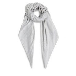Chusta Calvin Klein. Szare chusty Calvin Klein, bez wzorów. Za 229.99 zł.