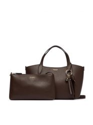 Guess Torebka Melody HWBG97 35060 Brązowy. Brązowe torebki klasyczne Guess, z aplikacjami, ze skóry, bez dodatków. Za 584.99 zł.
