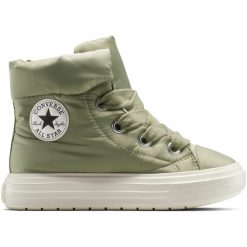 Buty Converse Chuck Taylor All Star Boot. Zielone buty trekkingowe Converse, z materiału, bez zapięcia. Za 590.00 zł.