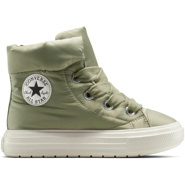 Buty Converse Chuck Taylor All Star Boot. Zielone buty trekkingowe Converse, z materiału, bez zapięcia. Za 590.00 zł.