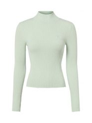 HUGO BLUE Sweter - Sarmie Kobiety zielony, M. Niebieskie swetry HUGO BLUE, m, bez wzorów, z satyny, eleganckie, bez ramiączek. Za 329.95 zł.