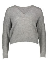 ONLY Sweter w kolorze szarym rozmiar: XS. Szare swetry ONLY, xs, bez wzorów, bez ramiączek. Za 66.00 zł.