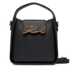 Torebka KARL LAGERFELD. Czarne torebki klasyczne KARL LAGERFELD, bez wzorów, klasyczne, bez dodatków. Za 1,099.00 zł.