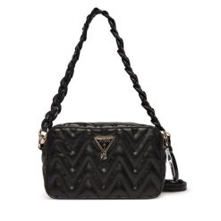 Torebka Guess. Czarne torebki klasyczne Guess, z aplikacjami, klasyczne, bez dodatków. Za 269.99 zł.