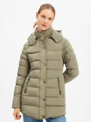 Marie Lund kurtka pikowana Kobiety zielony, 42. Zielone kurtki Marie Lund, bez wzorów, eleganckie, bez kaptura. Za 379.95 zł.
