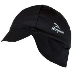 Czapka pod kask softshell Rogelli PROTTETIVO. Żółte czapki zimowe Rogelli, bez wzorów, z softshellu, sportowe. Za 55.00 zł.