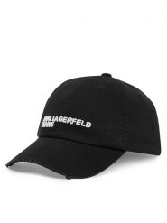 Karl Lagerfeld Jeans Czapka z daszkiem B2W33072 Czarny. Czarne czapki z daszkiem Karl Lagerfeld Jeans, bez wzorów, z bawełny. Za 239.99 zł.