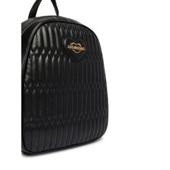 Plecak LOVE MOSCHINO. Czarne plecaki Love Moschino, bez wzorów, bez dodatków. Za 939.99 zł.