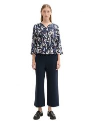 Tom Tailor Bluzka ze wzorem rozmiar: 36. Bluzki Tom Tailor, s, bez wzorów, z wiskozy, klasyczne, bez kołnierzyka, bez ramiączek. Za 74.99 zł.
