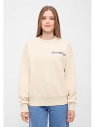 Bench Bluza "Desta" w kolorze kremowym rozmiar: 36. Brązowe bluzy bez kaptura Bench, bez wzorów, bez kaptura. Za 105.38 zł.