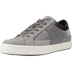 Buty GEOX D BLOMIEE Szary. Szare buty trekkingowe Geox, z syntetyku, bez zapięcia. Za 278.99 zł.