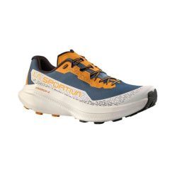 Buty trailowe La Sportiva Prodigio 2. Białe buty do biegania La Sportiva, bez wzorów, z tkaniny, bez zapięcia, do biegania. Za 663.00 zł.
