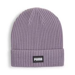 Czapka Puma Ribbed Classic Cuff Beanie. Brązowe czapki zimowe Puma, bez wzorów, sportowe. Za 69.00 zł.