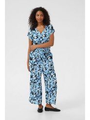 Kaffe Kombinezon w kolorze niebieskim rozmiar: 38. Niebieskie kombinezony Kaffe, bez wzorów, z tkaniny, bez kołnierzyka, bez ramiączek. Za 126.99 zł.