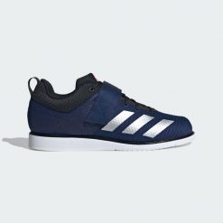 Buty Powerlift 5 Weightlifting. Czerwone buty treningowe adidas, bez wzorów, z materiału, bez zapięcia. Za 479.00 zł.