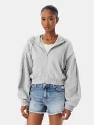 HUGO Bluza Dolpie 50563749 Szary Regular Fit. Szare bluzy Hugo, xs, bez wzorów, z bawełny, bez kaptura. Za 549.99 zł.