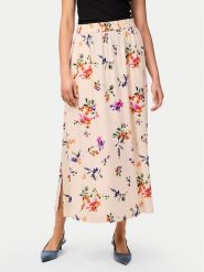 YAS Spódnica midi Asina 26034011 Écru Regular Fit. Spódnice YAS, bez wzorów, z wiskozy, midi. Za 179.99 zł.