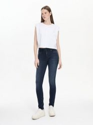 LTB Dżinsy "Jonna B" - Slim fit - w kolorze granatowym rozmiar: W34/L32. Niebieskie jeansy LTB, l, z aplikacjami, ze skóry, klasyczne. Za 136.78 zł.