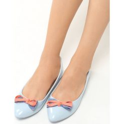 Niebieskie Balerinki Piccolo. Baleriny marki Born2be. Za 39.99 zł.