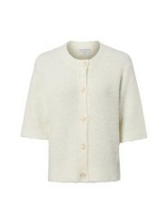 Marie Lund Kardigan z zawartością wełny Kobiety biały, XL/XXL. Białe swetry Marie Lund, xl, bez wzorów, z dzianiny, bez ramiączek. Za 179.95 zł.