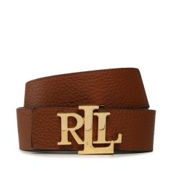 Pasek Damski LAUREN RALPH LAUREN. Brązowe paski Lauren Ralph Lauren, bez wzorów. Za 489.99 zł.