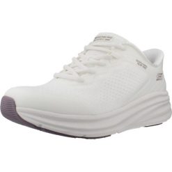 Buty SKECHERS SLIP-INS BOBS SKILLZ TOO ESSENTIAL Biały. Białe buty trekkingowe Skechers, z syntetyku, bez zapięcia. Za 317.99 zł.