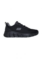 Buty Bobs Sport B Flex - Icy Edge Rozmiar 44 - 118109-BBK Czarny. Czarne buty treningowe Skechers, bez wzorów, z dzianiny, bez zapięcia, trekkingowe. Za 269.99 zł.
