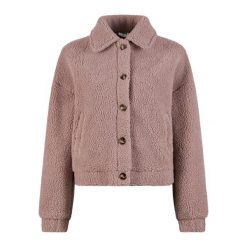 Polar damski Urban Classics Sherpa. Czerwone bluzy z polaru Urban Classics, s, bez wzorów, z polaru. Za 231.50 zł.