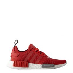 Buty sportowe Adidas Originals NMD R1 Lush Red Spider Maze. Czerwone buty sportowe lifestyle adidas, bez wzorów, sportowe, bez zapięcia. Za 405.00 zł.