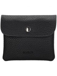 Beagles Portfel "Lizaso" w kolorze czarnym - 10 x 9 x 2 cm rozmiar: onesize. Czarne portfele Beagles, bez wzorów, z materiału. Za 30.95 zł.