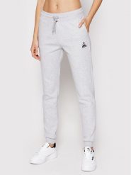 Le Coq Sportif Spodnie dresowe 2210518 Szary Regular Fit. Szare spodnie dresowe Le Coq Sportif, bez wzorów, z bawełny. Za 179.99 zł.