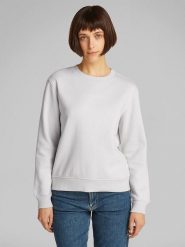 CALVIN KLEIN JEANS Bluza w kolorze jasnoszarym rozmiar: XL. Szare bluzy Calvin Klein Jeans, xl, bez wzorów, z jeansu, bez ramiączek, bez kaptura. Za 167.28 zł.