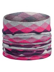 Spaio Szal-koło "Warm" w kolorze różowo-szarym rozmiar: onesize. Różowe szaliki i kominy Spaio, bez wzorów, z materiału. Za 13.45 zł.